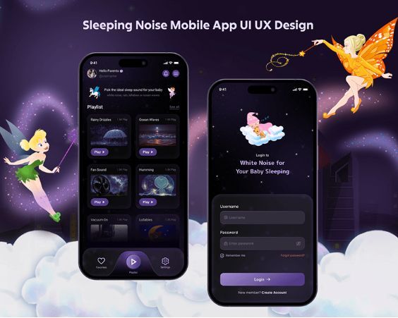 Sleeping Noise — baby white-noise app